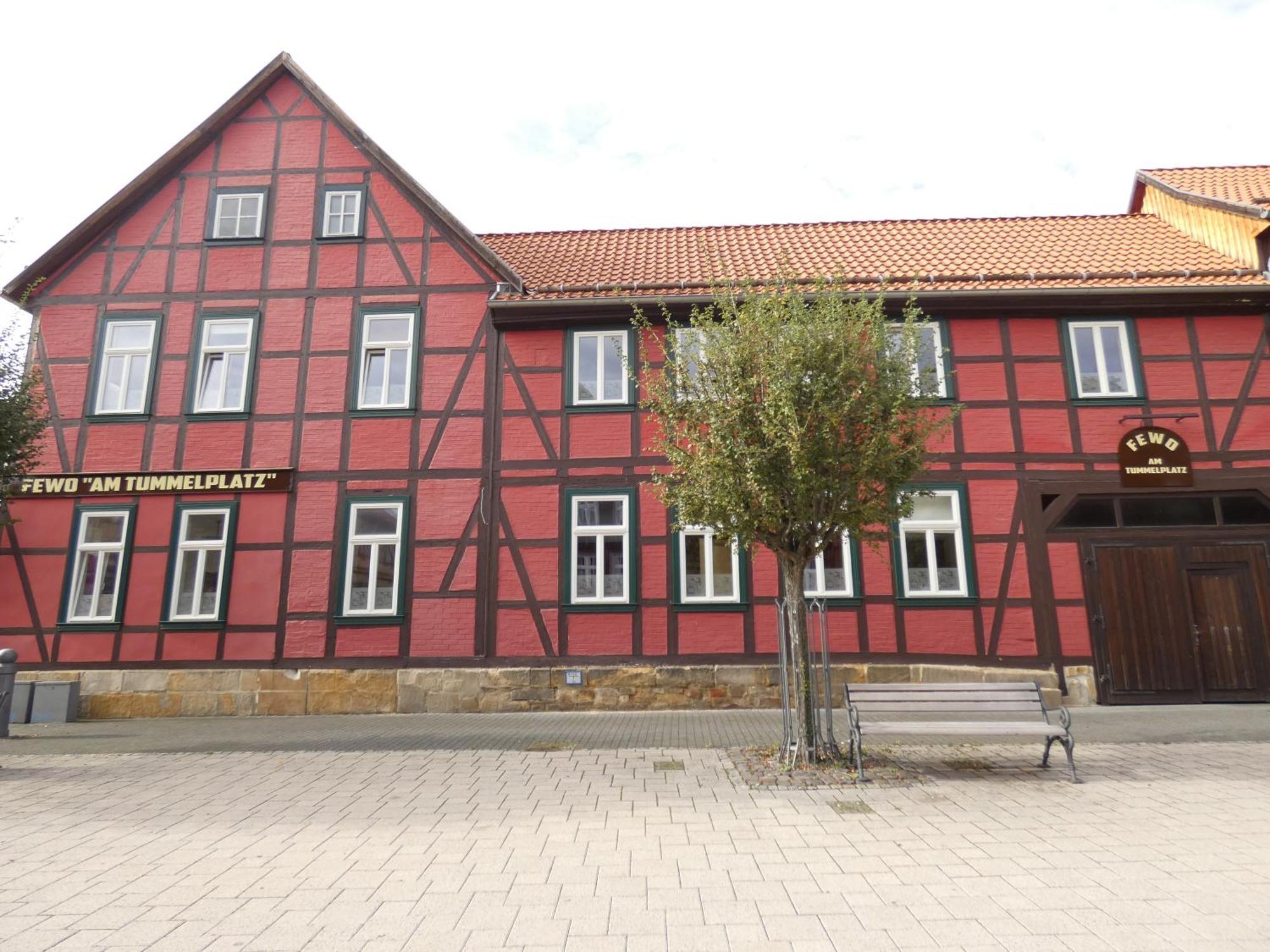 Fewo Am Tummelplatz แบลงเคนบวร์ก ภายนอก รูปภาพ